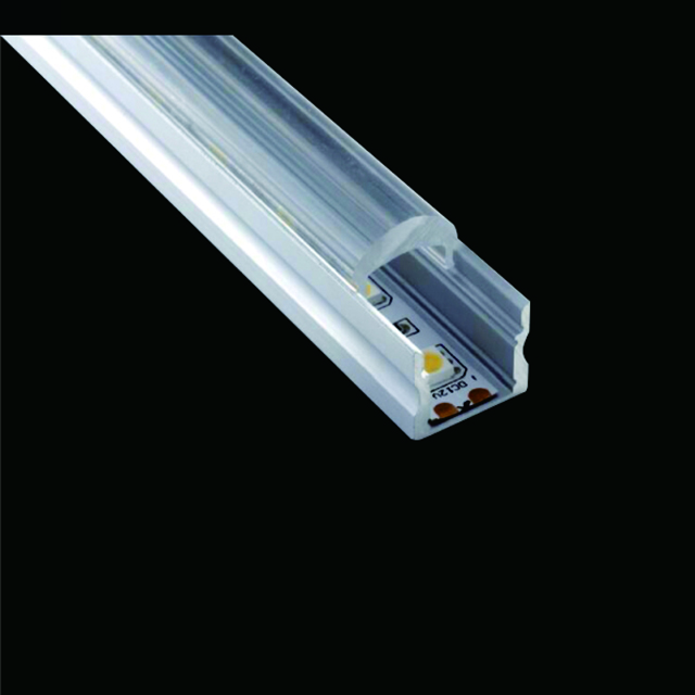 W17.1mm * H20mm (العرض الداخلي 12.2mm) LED الألومنيوم الشخصي 30 درجة زاوية الشعاع