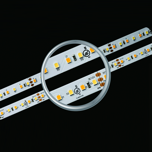 SMD2835 120LEDs 19.2W درجة حرارة اللون قابل للتعديل شريط إضاءة LED