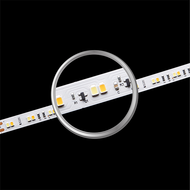 SMD2835 120LEDs 19.2W خافت إلى شريط ضوء LED دافئ